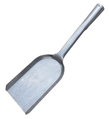 14-Inch Heavy Gauge Steel Ash Shovel for Fireplace & BBQ