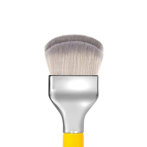 Bdellium Tools Large Rounded Double Dome Blender Brush - Vegan Synthetic Fibers for Foundation Application