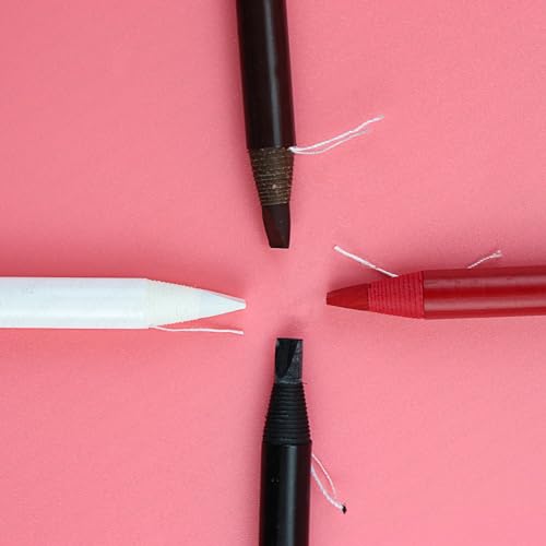 Guapa 6pcs Microblading Brow Mapping Pencil - Professional White Eyebrow Pen