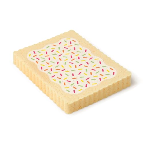 Fred & Friends Slop Tarts Set of 4 Compressed Kitchen Sponges