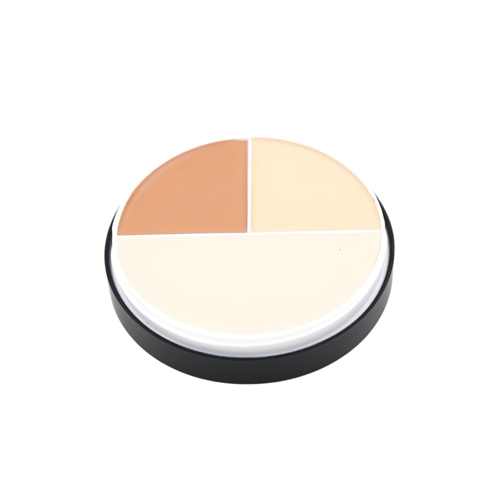 3 Color Concealer Cream - Contour & Correct Skin Imperfections | Shade 02