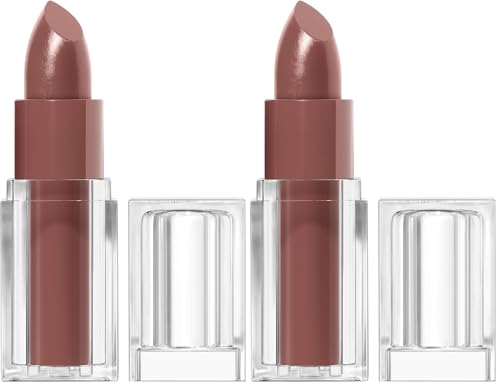 COVERGIRL Clean Lip Color Cocoa Whirl - Satin Finish, 0.12oz (Pack of 2)