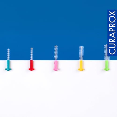 Curaprox CPS 459 Prime Pocket Interdental Brush Set - 5 Brushes & Holder