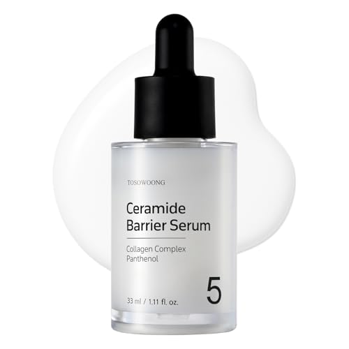 TOSOWOONG Ceramide Barrier Serum for Hydrating & Soothing Skin, Sensitive Skin Care
