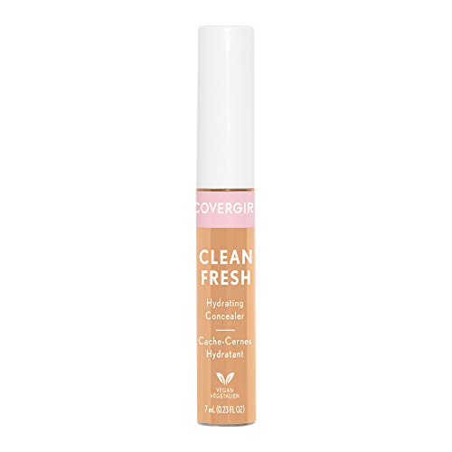 COVERGIRL Clean Fresh Hydrating Concealer, Light Medium, 0.23 Fl Oz (Pack of 2)