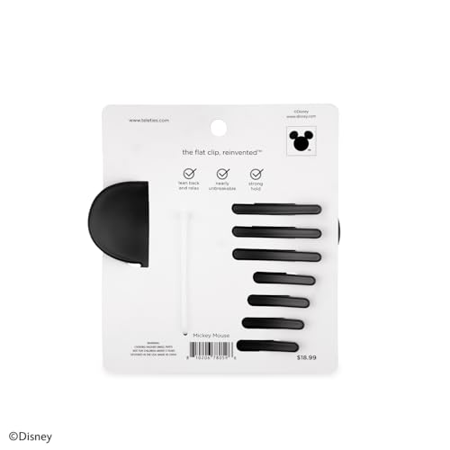 Large Flat Mickey Mouse Hair Clip - Disney TELETIES Baby & Toddler Hair Accessory