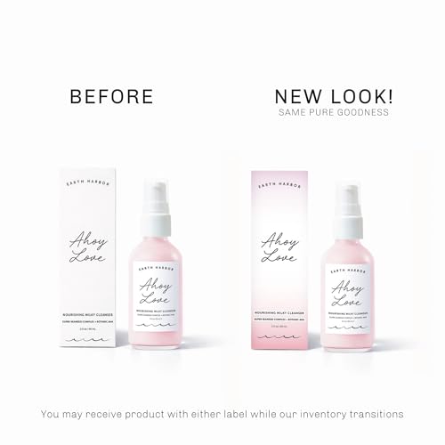 Earth Harbor Ahoy Love Nourishing Milky Cleanser - Gentle Face Wash (2 oz)