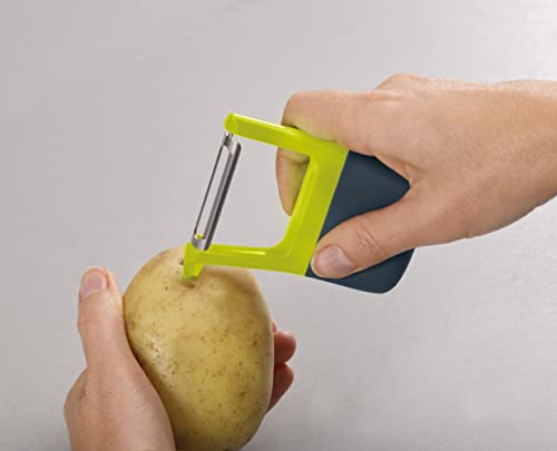 Joseph Joseph Easy-Grip Stainless Steel Potato Peeler - Green
