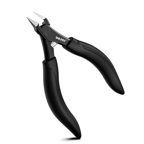 BEZOX Toenail Clippers for Thick Nails with Long Soft Grip Handle