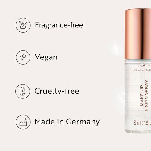 M. Asam Magic Finish Makeup Fixing Spray, Vitamin B3 Hydrating Mist, 1.69 Oz