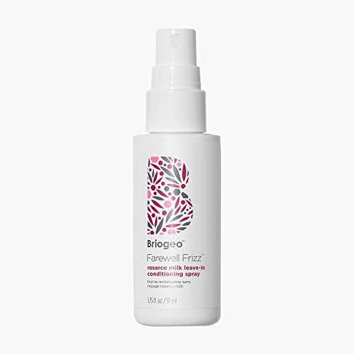 Briogeo Farewell Frizz Leave-In Conditioning Spray - Lightweight Frizz Control with Rosehip, Argan & Coconut Oils