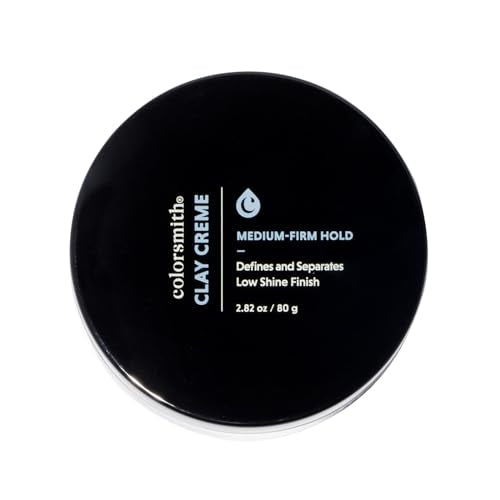 Colorsmith Men’s Clay Creme Styling Cream, Medium-Firm Hold, Matte Finish