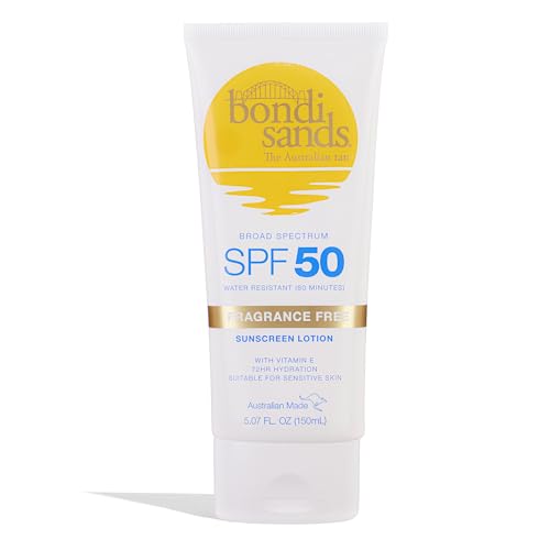 Bondi Sands Fragrance Free Sunscreen Lotion SPF 50 - 5.07 Fl Oz