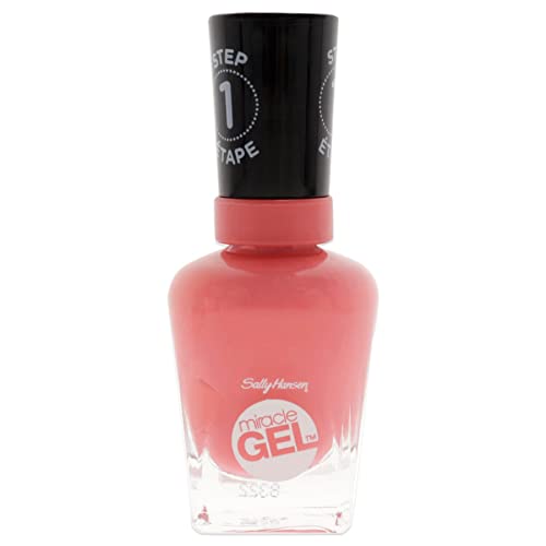 Sally Hansen Miracle Gel Nail Polish Pretty Piggy 359 - Long-Lasting, Chip-Resistant, No UV Needed