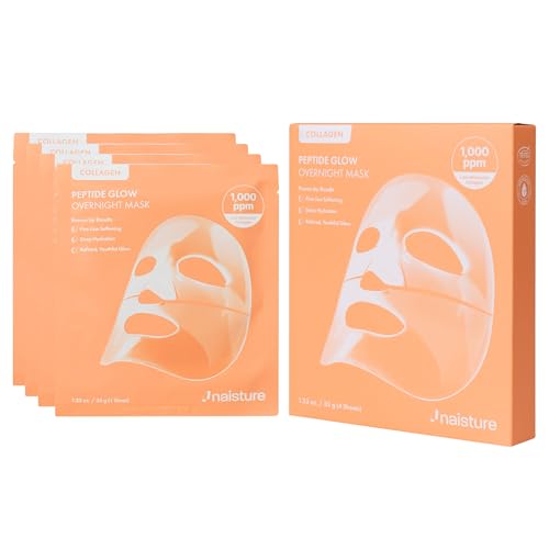 Naisture Collagen Peptide Overnight Hydrogel Mask Set (4 Pack)
