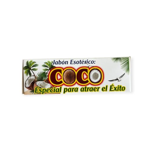 Zoeartcrafts Coconut Ritual Soap - Peruvian Spiritual Cleansing Bar 90g / 3.2oz