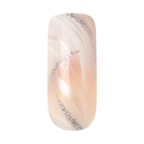 Goldfinger Gel Glam Design Press On Nails - 3 Pack of Long Length