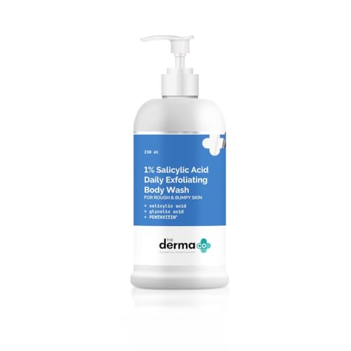 The Derma Co 1% Salicylic Acid Exfoliating Body Wash, 250ml