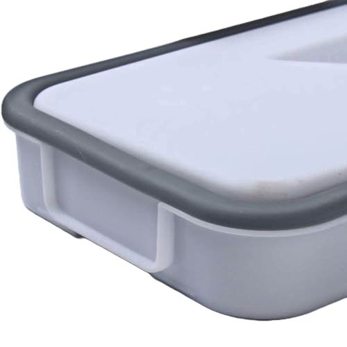 KUJOBUY Hanging Trash Can Holder - Space-Saving Bin for Kitchen & Bathroom