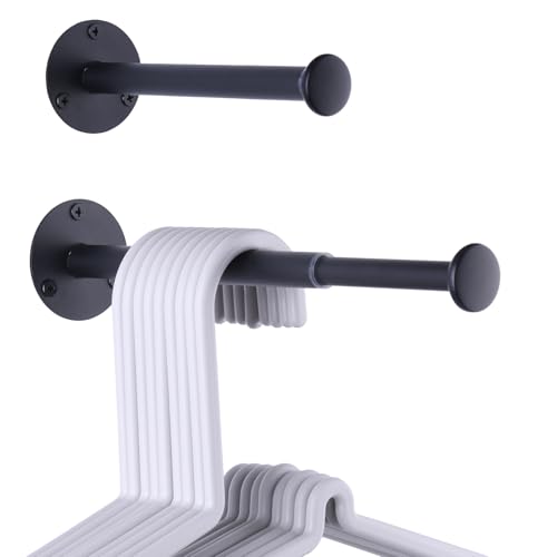2-Pack Retractable Hanger Holder for Space-Saving Laundry Storage