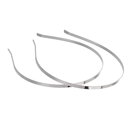 15 Pcs Metal Headband Frames for DIY Hair Accessories and Crafts