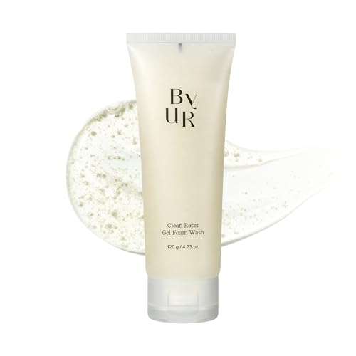 ByUR Gentle Foam Cleanser - Daily Hydrating Facial Wash with Exfoliating Perlite (4.2 oz)