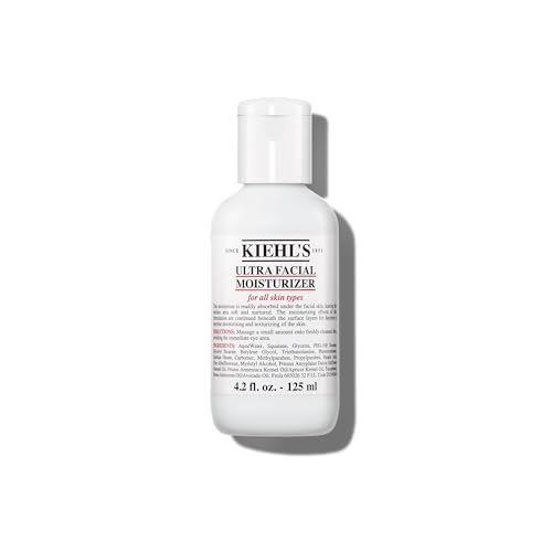 Kiehl's Ultra Facial Moisturizer - 24-Hour Hydrating Face Cream for All Skin Types