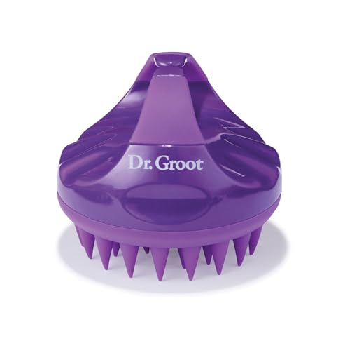 Dr. Groot Scalp Cleansing Brush - Silicone Hair Massager for Healthy Hair
