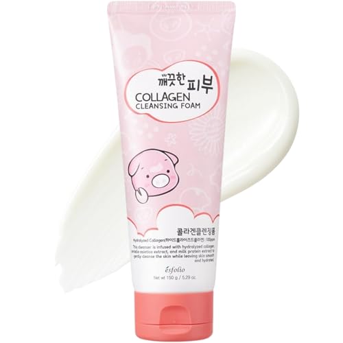 Esfolio Collagen Cleansing Foam - Hydrating Facial Cleanser 150ml