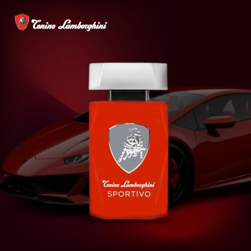 Tonino Lamborghini Sportivo Men EDT Spray 4.2 oz - Woody Spicy Fragrance
