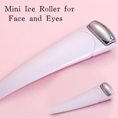 Mini Ice Roller Facial Massager for Dark Circles & Puffiness