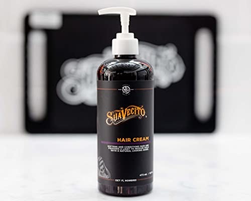 Suavecito Hair Cream for Men - Light Hold, Natural Shine