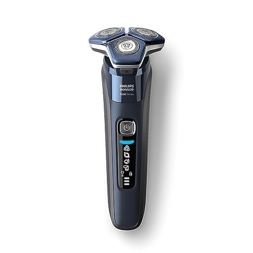 Philips Norelco Shaver 7800, Rechargeable Wet & Dry Electric Shaver with SenseIQ Technology, Quick Clean Pod, Charging Stand, Travel Case and Pop-up Trimmer, S7885/85