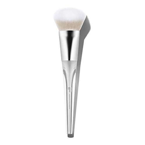 e.l.f. Angled Precision Airbrush Blender Makeup Brush - Vegan & Cruelty-Free