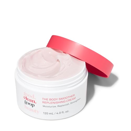 good.clean.goop The Body Smoother Cream - Hydrating Moisturizer for Dry Skin with Ceramides & Avocado Oil | 4 oz