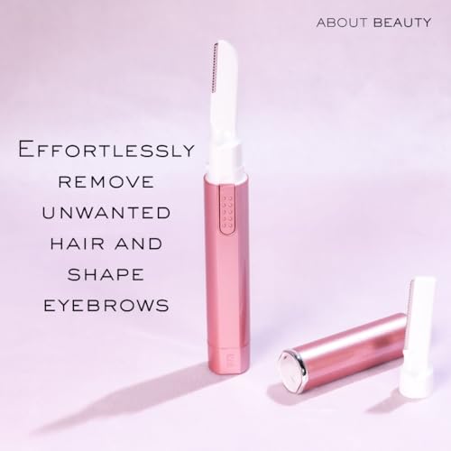 About Face Sonic Beauty Wand - Electric Facial Hair Remover & Eyebrow Shaper