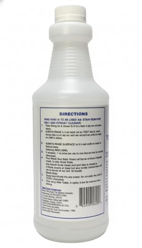 Ring King Toilet Ring Remover – 32 oz Heavy-Duty Cleaner for Stains