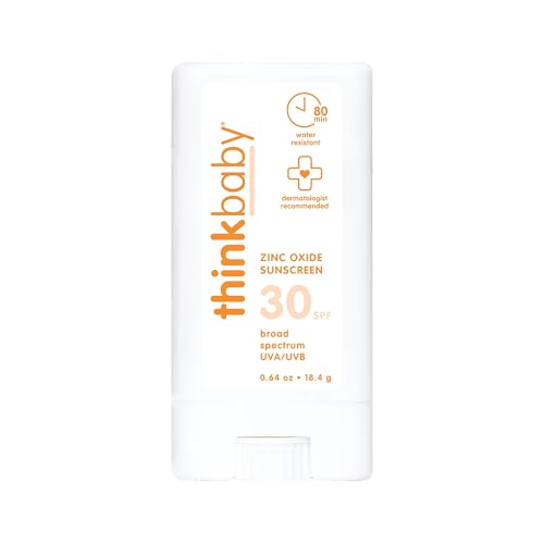 Thinkbaby Mineral Sunscreen Stick SPF 30 - Vegan & Water Resistant