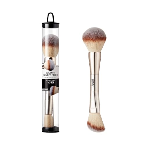 KISS New York Professional Dual Ended Powder Brush for Face Contouring
