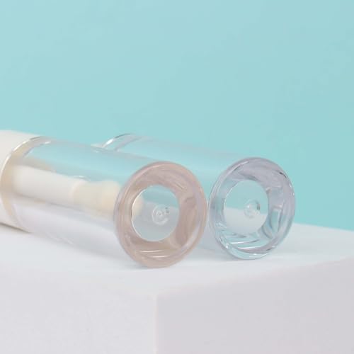 COSIDEA 16pcs White Lip Gloss Tubes 5ml with Wand Applicator