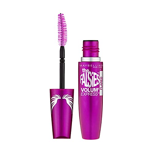 Maybelline New York Volum' Express The Falsies Flared Washable Mascara 0.17 Fl Oz Pack of 6, Blackest Black