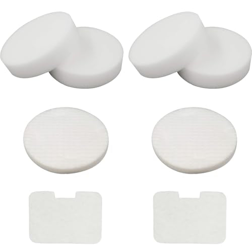 Shark Vacuum Filter Replacements NV22, NV22L, NV26 - 6 Pack