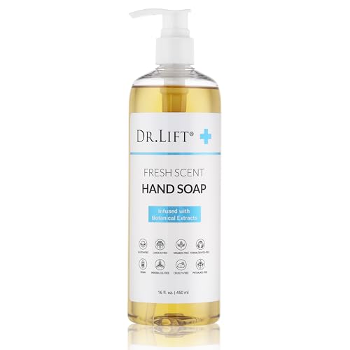 Dr. Lift Moisturizing Hand Soap, Fresh Scent with Cucumber Seed, 16 Fl Oz