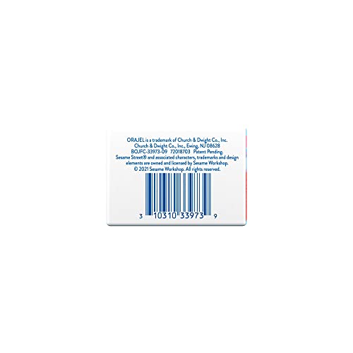Orajel Kids Fluoride-Free Training Toothpaste with Elmo - 1.5oz (Pack of 2)