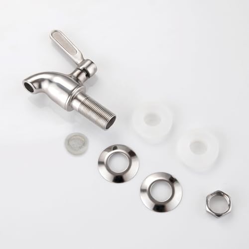 Sumerain Stainless Steel Spigot for Beverage Dispenser - Easy Clean & Quick Install