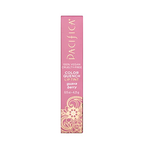 Pacifica Color Quench Tinted Lip Balm Set - Guava Berry, Vegan Moisturizer