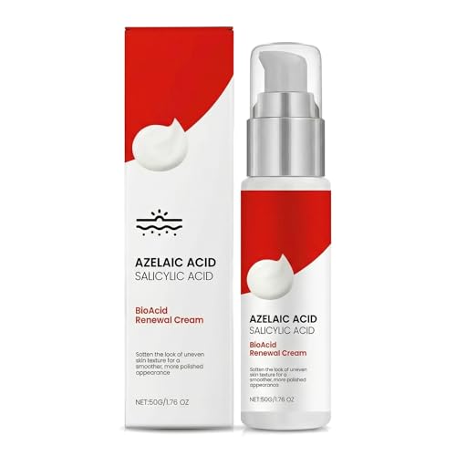 Yeardera 10% Azelaic Acid Acne Spot Treatment Cream - Soothing Moisturizer for Sensitive Skin, 1.6 oz