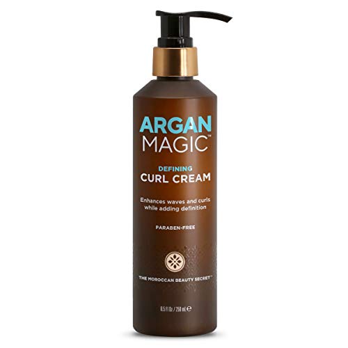 Argan Magic Defining Curl Cream 8.5 oz - Hydrates & Reduces Frizz