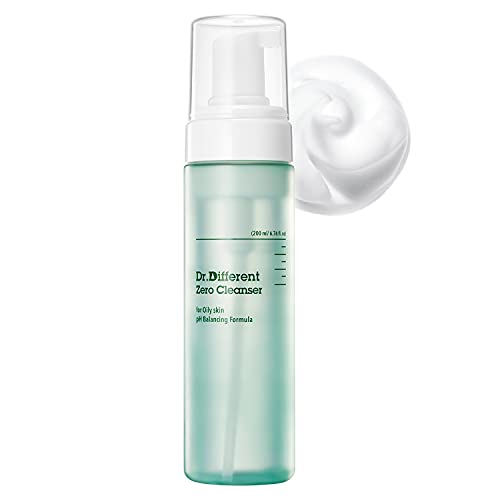 Dr.Different Zero Cleanser for Oily Skin - pH 5.5 Foaming Face Wash