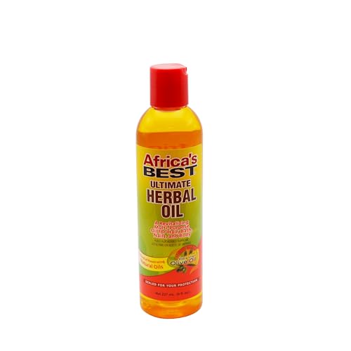 Africa's Best Herbal Hair & Body Oil - 8oz Moisturizing Treatment